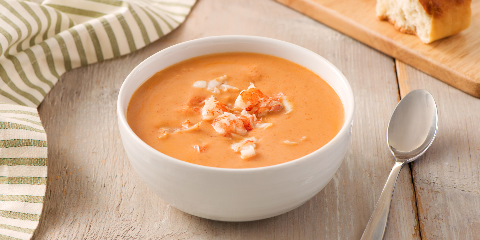 Lobster Bisque  Spoon Fork Bacon